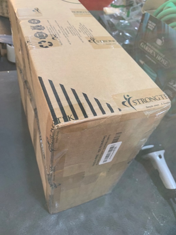 Photo 1 of StrongTek Professional Wooden Slant Board, Adjustable Incline Board, and Calf Stretcher, Stretch Board - Extra Side-Handle Design for Portability, Full-Coverage