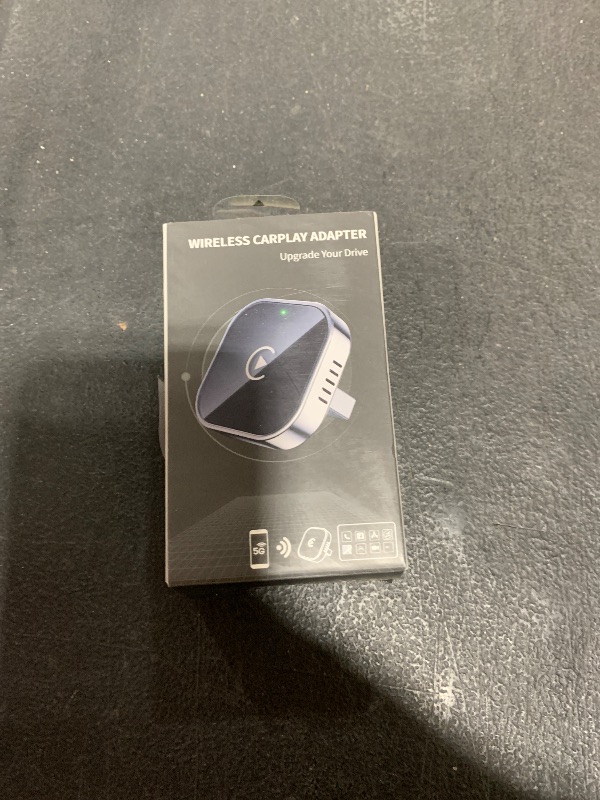 Photo 1 of Teeran Wireless CarPlay Adapter 2025 Upgrade Wired CarPlay to Wireless, Mini USB Design for Cars with Built-in Wired Apple CarPlay Plug and Play Easy Use Fast Stable Connection Car Play for iPhone