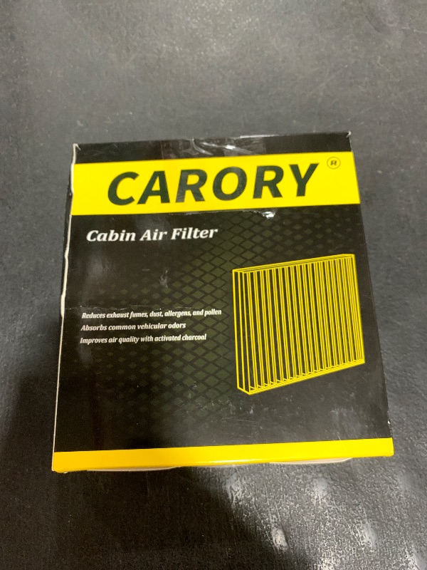 Photo 1 of CARORY Cabin Air Filter w/Activated Carbon for Toyota Camry, Corolla, RAV4, Highlander, Lexus RX350, NX300, GX460, Subaru Legacy, Outback, Jaguar F-Pace, Land Rover Discovery, Range Rover and More