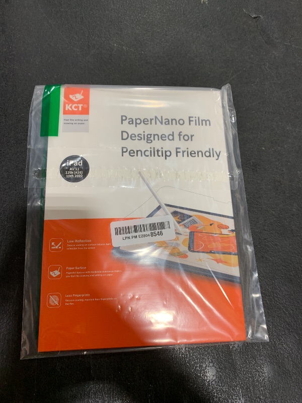 Photo 1 of KCT 2 Pack Paperfeel Screen Protector Compatible with iPad A16 11th Generation 2025 11 inch/iPad 10th Generation 2022 10.9 inch, Write as Real Paper, Anti Glare, High Sensitivity