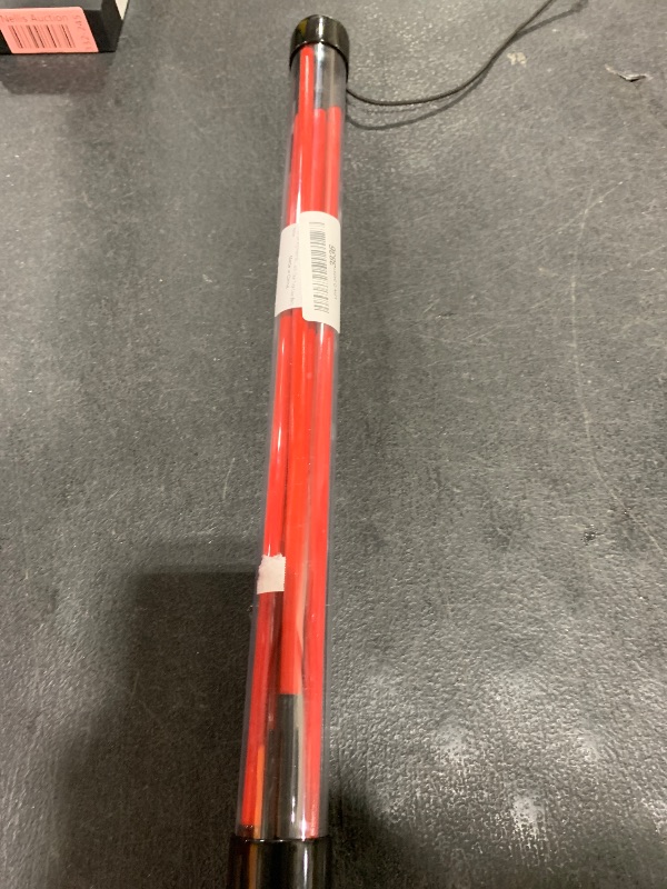Photo 1 of 2 Pack Golf Alignment Sticks,48" Collapsible Golf Sticks Alignment Rods,Golf Training Alignment Sticks Aid for Aiming,Putting,Full Swing Trainer,Golf Training Sticks with Clear Tube Case (Red)