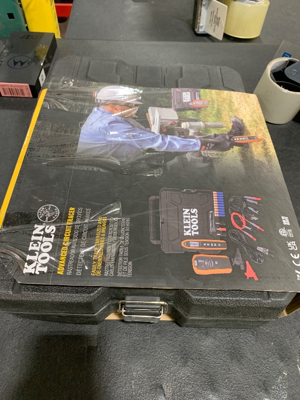 Photo 1 of Klein Tools ET450 Advanced Underground Circuit Breaker Finder and Wire Tracer Kit for Energized and Non-Energized Breakers, Fuses, and Wires