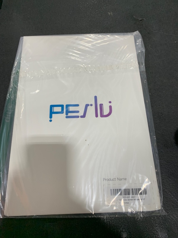 Photo 1 of Peslv Magnetic Privacy Screen Protector for iPad Air 13 Inch 2024/2025 (M2/M3, 6th/7th Gen), Removable Anti Blue Light Glare Spy Private Filter, High Sensitive Bubble-Free Black Security Screen