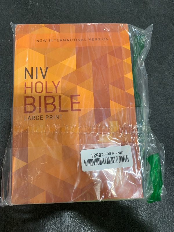 Photo 1 of NIV HOLY BIBLE LARGE PRINT 