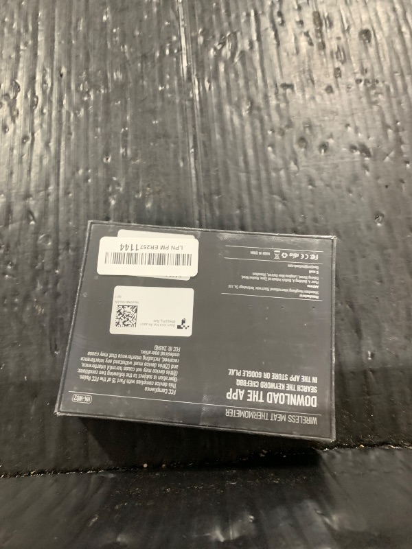 Photo 1 of Wireless Smart Meat Thermometer with Dual-Sensor Probe, 500FT Remote Monitoring, Dedicated App, Real-Time Ambient and Food Temperature Tracking for Precise Cooking Control