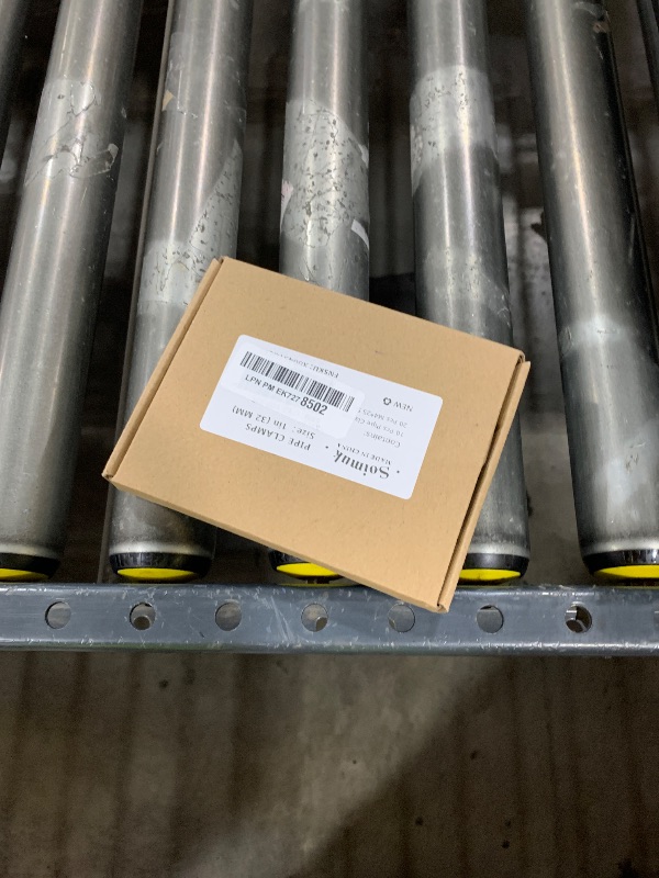 Photo 1 of 10 Set  Clamps,SCH 1 in (32 MM) PVC Pipe Strap Clips,Two Hole Plastic Pipe Clamps,Conduit Strap Clamps
