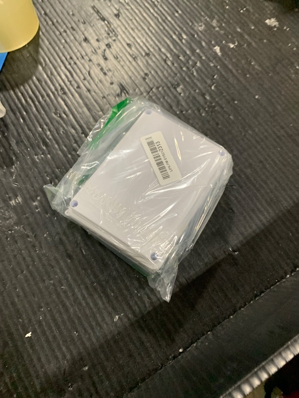 Photo 1 of LeMotech Junction Box, Electrical Box IP65 Water Resistant Dustproof ABS Plastic Project Enclosure for Electronics White, External Size 5.9 x 4.3 x 2.8 inch