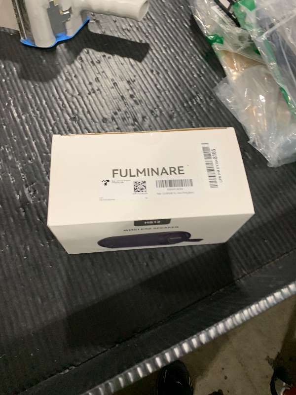 Photo 1 of FULMINARE Portable Bluetooth Speaker with 26W HD Sound, Speakers Bluetooth Wireless 6.0, AUX&TF-Card&USB Input, LED Lights, IPX5 Waterproof, 16H Playtime for Home/Outdoor/Party, Birthday Gift (Black)