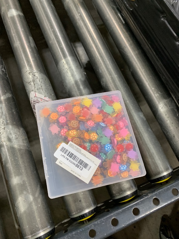 Photo 1 of 100 Pcs Luminous Mini Resin Turtles, Tiny Sea Turtle Animals to Hide Miniature Figures Glow in the Dark Small Plastic Ocean Animal for Fairy Garden Micro Landscaping Dollhouse Home Decor Party Gifts