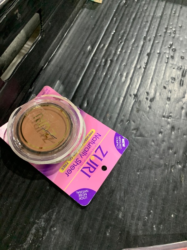 Photo 1 of Zuri Naturally Sheer Pressed Powder - Soft Brown