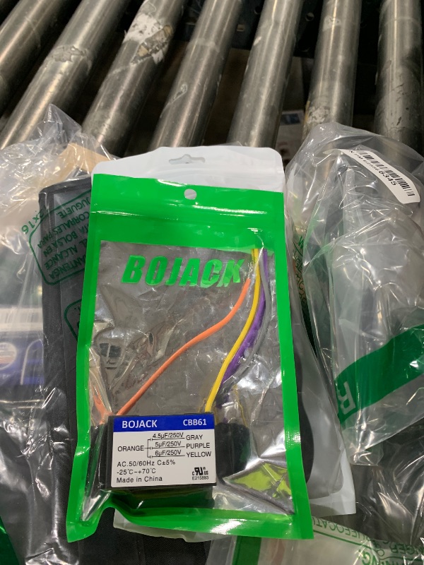 Photo 1 of BOJACK CBB61 4.5uF+5uF+6uF 250V AC Ceiling Fan Starting Capacitor for Compatible with Harbor Breeze & New Tech 4 Wire