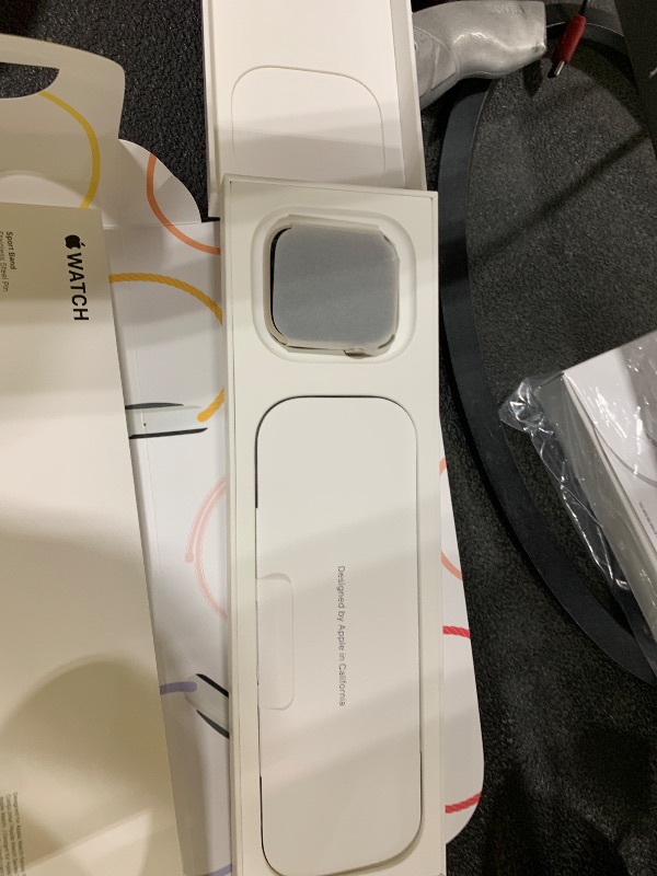 Photo 1 of Apple Watch SE (2nd Gen) [GPS 44mm] Smartwatch with Starlight Aluminum Case with Starlight Sport Band M/L. Fitness and Sleep Trackers, Crash Detection, Heart Rate Monitor, Retina Display