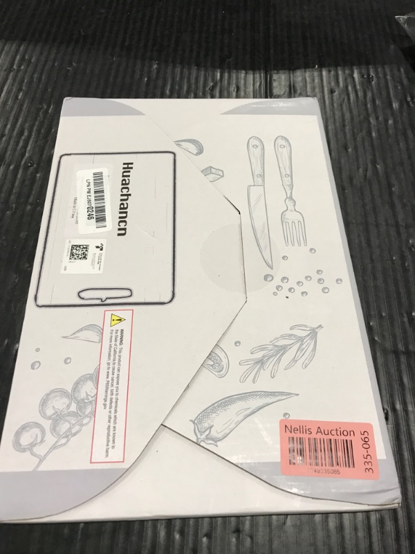 Photo 1 of 100% Titanium Cutting Board for Kitchen - Dishwasher Safe Chopping Boards with Handle, Reversible Charcuterie Board for Home Counter Outdoor Camping Housewarming Gifts for Women (13.3 x 9)