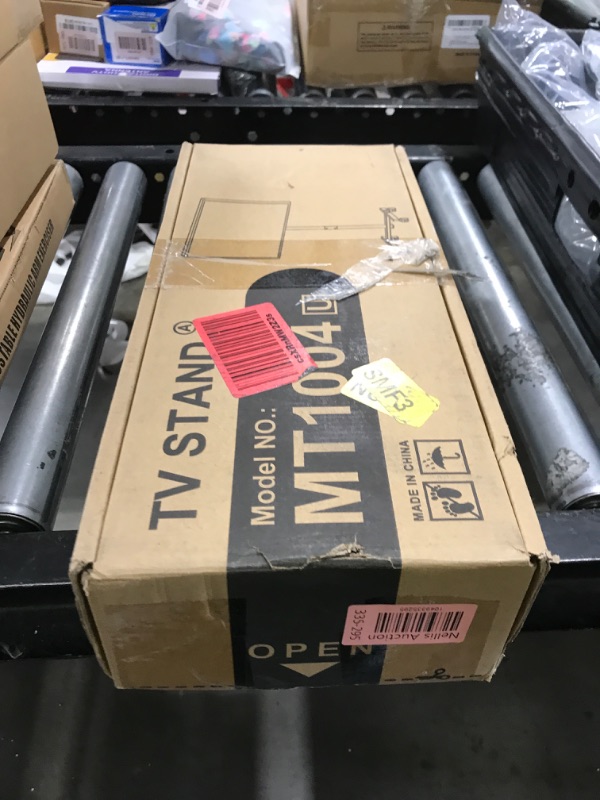 Photo 1 of TVON TV Floor Stand for 13-50 inch LCD LED Flat/Curved Panel Screen TVs up to 44 lbs, Height Adjustable TV Stand Mount with VESA 200x200, Portable TV Stand for Bedroom, Dorm Room, Office