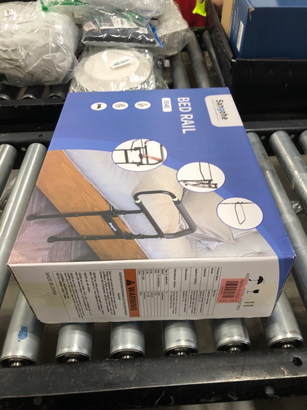 Photo 1 of Sangohe Heavy Duty Bed Rail for Senior & Elderly and People Falling Out of Bed - Foldable Bed Assist Handle - 504E