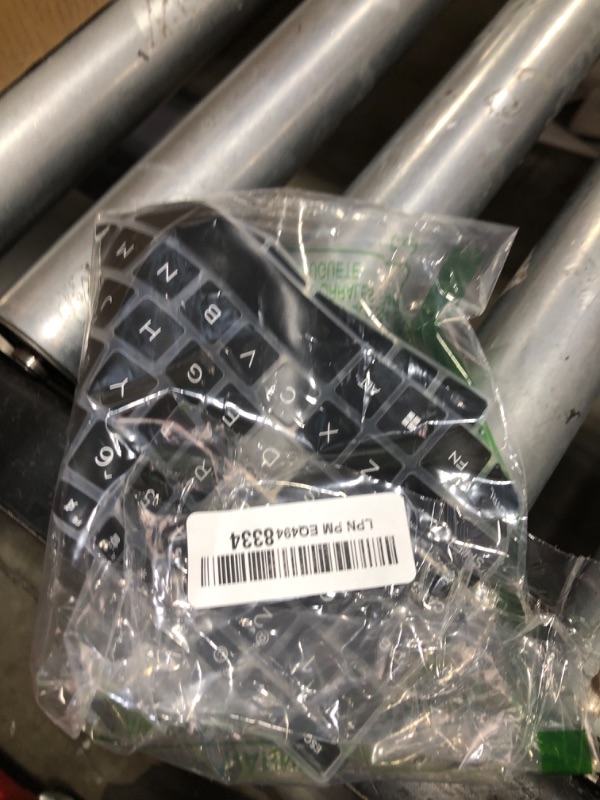 Photo 1 of Uhamn Silicone Keyboard Cover Skin Compatible for HP OmniBook 7 Laptop 16 16-ay 16-az Series 16-ay0087nr 16-az0097nr, HP OmniBook 7 17.3” AI PC 17-dc Series 17-dc0000nr (with Numeric Keypad) (Black)