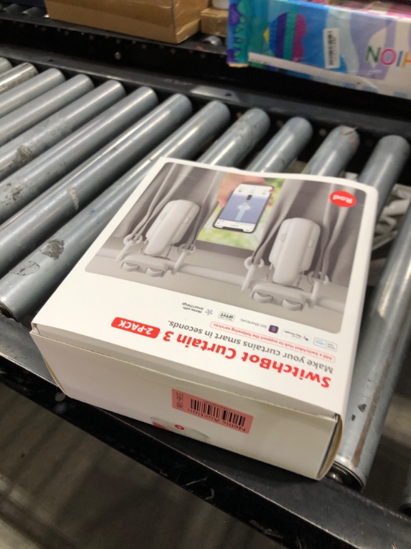 Photo 1 of 2025 Automatic Curtain Opener 3 Rod, Bluetooth Remote Control Smart Curtain, WiFi & App Control, Add Hub to Compatible with Alexa, Google Home, HomeKit (2025 Curtain Opener*2)