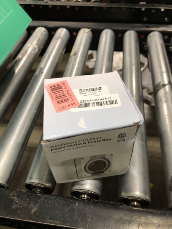 Photo 1 of STARELO 30Amp Power Outlet Box,NEMA 6-30R Receptacle 250Volt,Outdoor dustproof and Weatherproof for RVs, Electric Vehicles, generators, Welding Machines, etc.ETL Listed.(NEMA 6-30R Box)