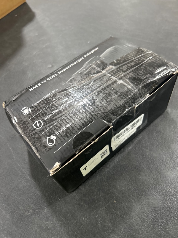 Photo 1 of Hugener 2025 NACS to CCS1 EV Charging Adapter for Tesla Supercharger V3/ V4, Max 500A 1000V DC Fast Charging with UL Safety Certified Overheat Protect, Fits Rivian, Ford, GM CCS1 EVs with Vortex Plug