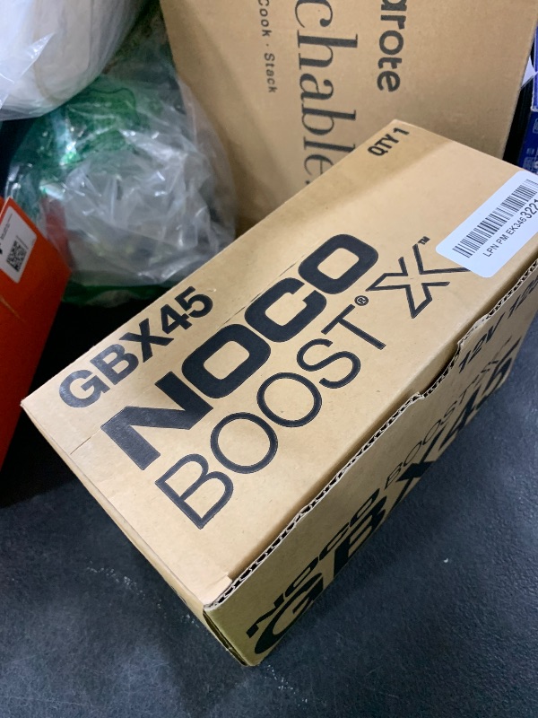 Photo 1 of NOCO Boost X GBX45: 1250A UltraSafe Jump Starter – 12V Lithium Battery Booster Pack, Portable Jump Box, Power Bank & Jumper Cables - for 6.5L Gas and 4.0L Diesel Engines