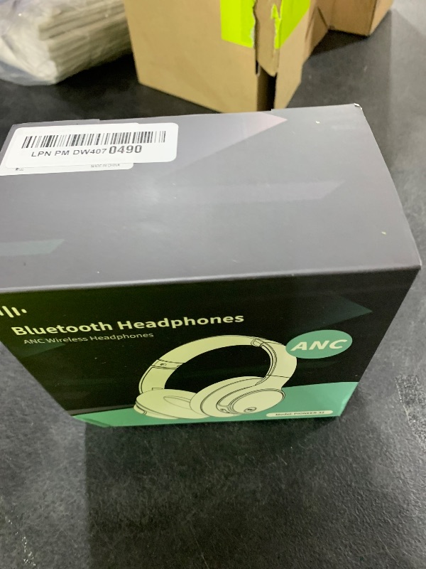 Photo 1 of Eduiosma Active Noise Cancelling Headphones, Wireless Over Ear Bluetooth Headphones with Microphone, Transparency Mode, 70H Playtime, Hi-Res Audio, Deep Bass, Bluetooth 5.3, Lightweight Design,Black