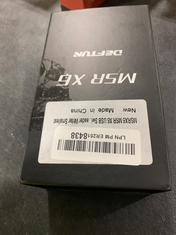 Photo 1 of MSRX6 MSR X6 USB Swipe Magstripe Credit Card Reader Writer Smallest