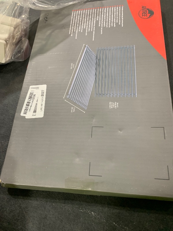 Photo 1 of Antree 7525 Porcelain Enameled Grates (17.4 x 11.8 x 0.25) for Weber Spirit 300 Series, Spirit 700, Genesis Silver Gold B/C Replacement Weber 7525 Grates