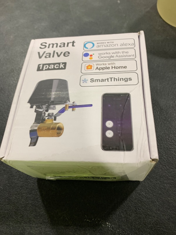 Photo 1 of Smart Water Valve, WiFi Water Valve, Upgraded Version of Intelligent Water Valve Closing, Automatic Ball Valve Watering Timer, Sprinkler Controller, Smart Life App, Compatible with Alexa and Google