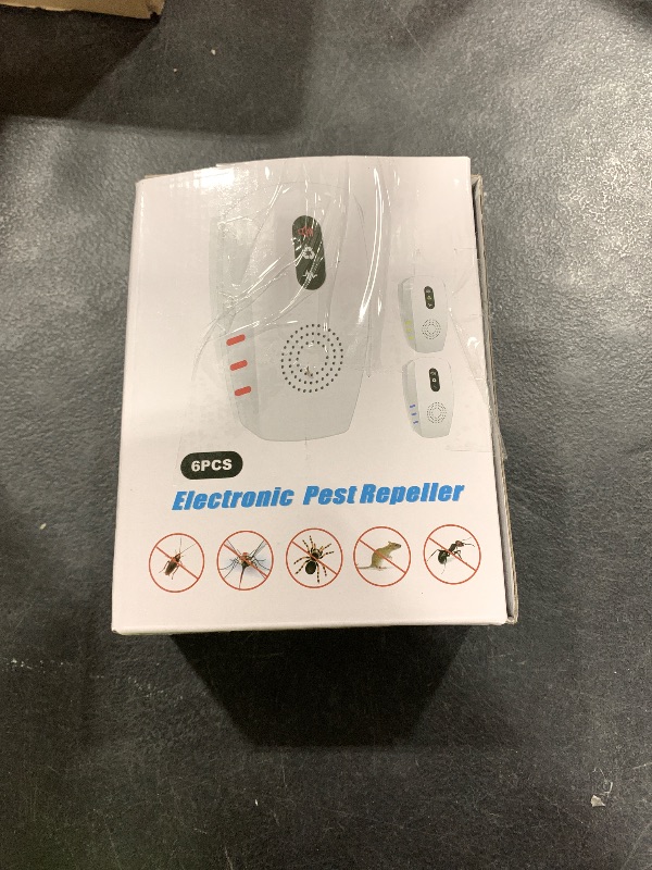 Photo 1 of 2025 Upgraded Ultrasonic Pest Repellent Indoor Insect Repeller, Pest Control, Repellent Roach, Mouse, Bugs, Mosquito, Mice, Spider, Ant, Rodent Repellent Ultrasonic Plug in, 3 Mode Switching, 6 Packs
