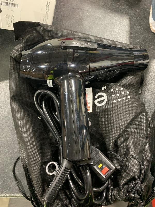 Photo 1 of Elchim Classic 2001 High Pressure Hair Dryer - 1875 Watt Quick Dry Professional Salon Blow Dryer, Corded electric