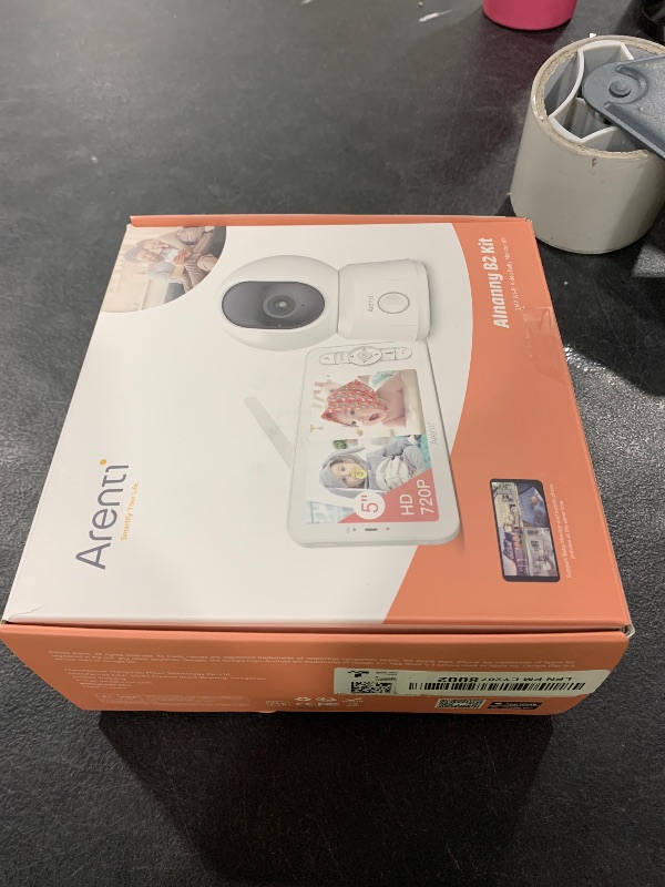 Photo 1 of ARENTI Video Baby Monitor with Camera and Audio, 5-inch Smart Baby Camera Monitor with Free Phone App, 1080P, VOX, PTZ, One-Touch Call, Temp Sensor, Lullaby, Night Vision, Auto Tracking, 2-Way Talk