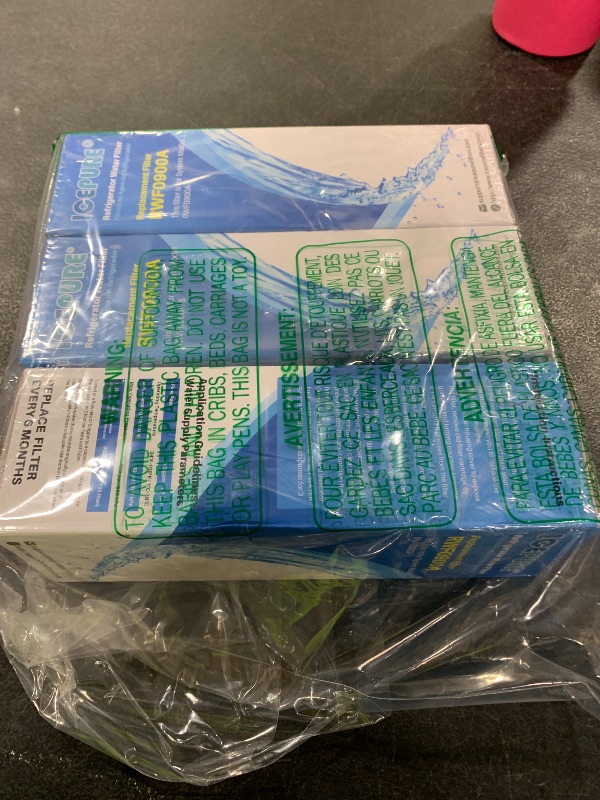 Photo 1 of ICEPURE UKF8001 Compatible with Whirlpool EDR4RXD1, 4396395, Maytag UKF8001, UKF8001AXX, EveryDrop Refrigerator Water Filter 4, RFC0900A, UKF8001AXX-200, UKF8001P, 469006, PUR, Puriclean II, Pack of 3