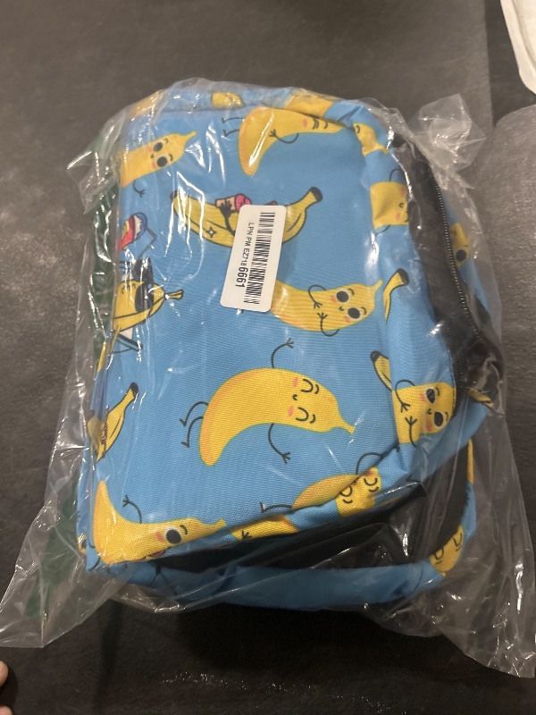 Photo 1 of DEKIFNHG Funny Banana Backpack Casual Sports Bookbag School Laptop Backpack for Students Boys Girls