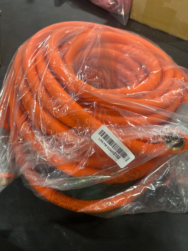 Photo 1 of YAMATIC Garden Hose 5/8 in x 75 ft, Ergonomic Swivel Fittings, Burst 600 PSI, Heavy Duty, Flexible and Lightweight Water Hose with 2 Set Quick Connect
