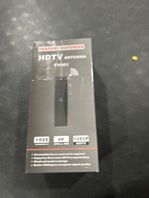 Photo 1 of 2025 Antenna for Smart TV for Local Channels,TV Antenna Indoor for Long Range Reception, Digital Antenna for Easy Installation and All Smart/Old TVs, Supports 4K 1080P HD VHF UHF