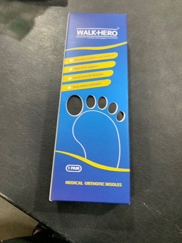Photo 1 of Plantar Fasciitis Feet Insoles Arch Supports Orthotics Inserts Relieve Flat Feet, High Arch (Mens 7-7 1/2 | Womens 9-9 1/2)