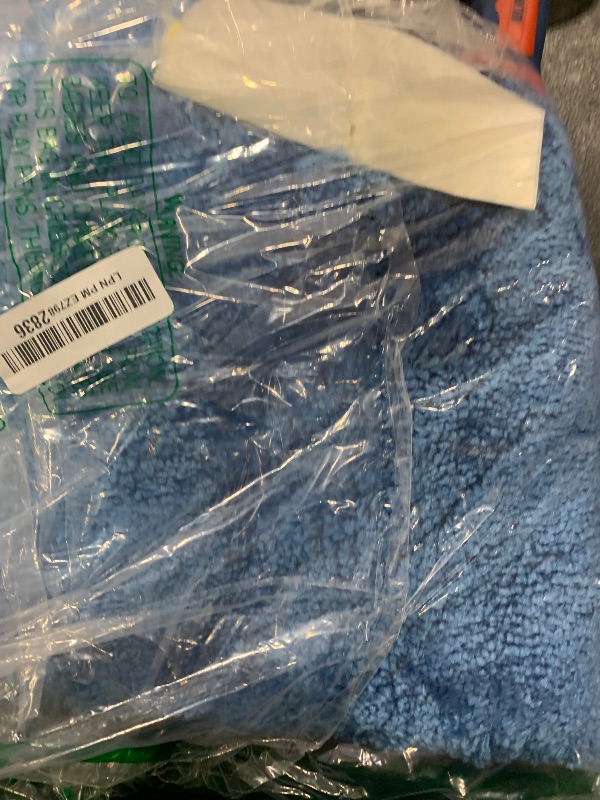 Photo 1 of Garland Rug 24"x40" Traditional Plush Nylon Rectangle Bath Rug, Electric Blue