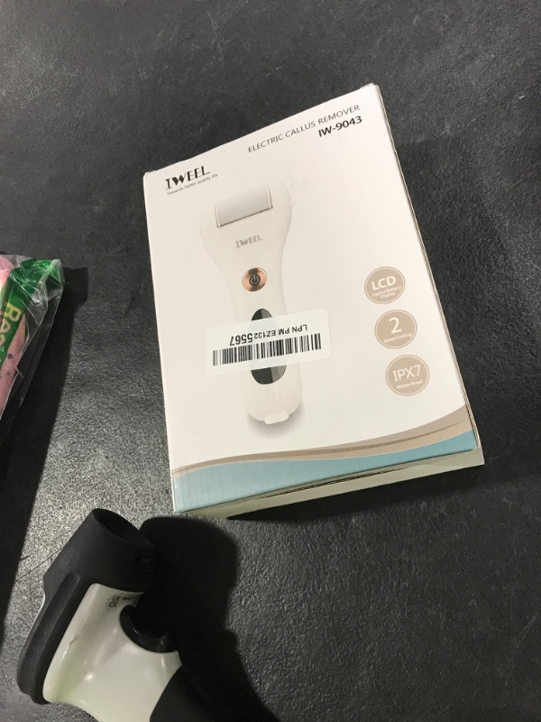 Photo 1 of Callus Remover for Feet Shaver Rechargeable Electric Foot File Pedicure Tools for Feet Professional Callous Shaver Waterproof Pedicure kit for Cracked Heels and Dead Skin