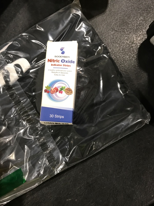 Photo 1 of Sooenben Nitric Oxide Test Strips, Test Salivary Nitrite Levels, Monitoring The Effect of Nitric Oxide Supplements, Nitric Oxide Indicator Strips, Easy to Use and Fast Result