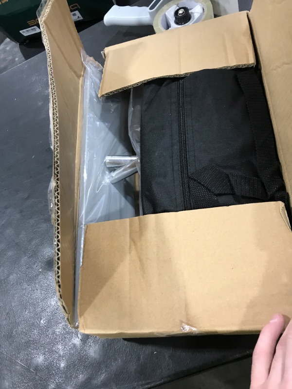 Photo 1 of Portable Projector Screen Stand Outdoor: Movie Projection Screen 80 inch 4K HD16:9 Outside Screen with Carry Bag for Home Theater Backyard Cinema Travel Foldable Anti Crease