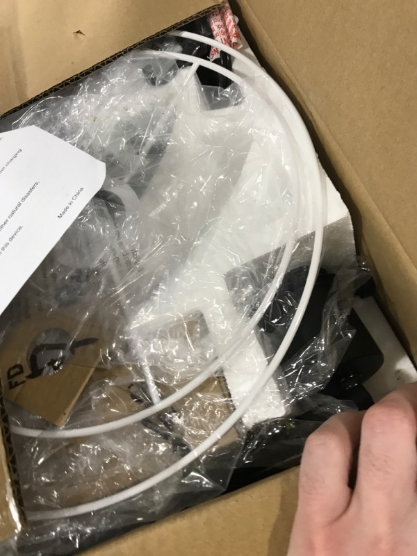 Photo 1 of ?Upgraded? Dimmable Floor Lamp, 1000 Lumens LED Edison Bulb Included, Arc Floor Lamps for Living Room Modern Standing Lamp with Linen Shade, Tall Lamp for Bedroom Office Dining Room- Black