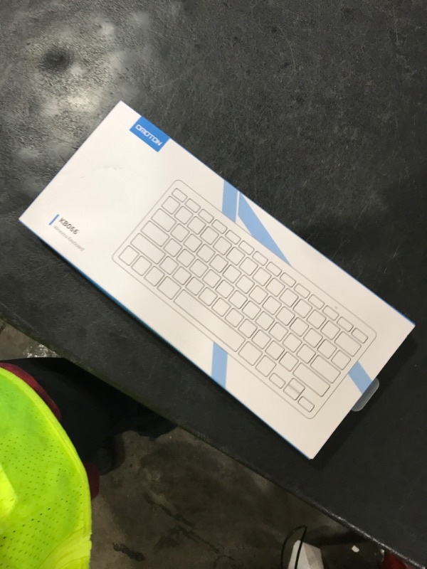 Photo 1 of OMOTON Bluetooth Keyboard Compatible with Mac, Compact Wireless Keyboard Compatible with MacBook Pro/Air, iMac, Mac mini/Pro Laptop and PC (Silver)