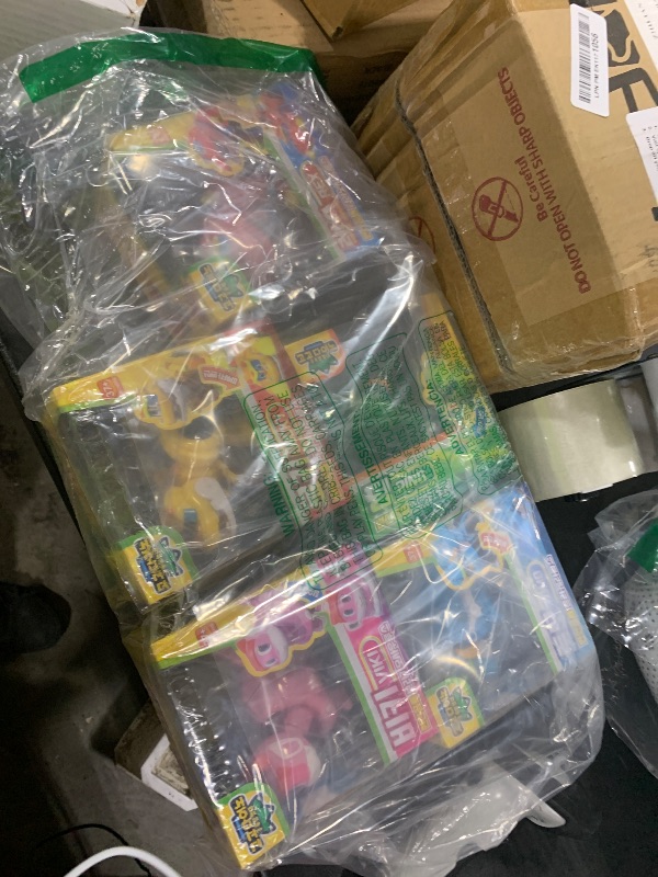 Photo 1 of RaoNEE GOGO Dino REX TOMO Viki PING LOCKY 5-Piece Set Two-Stage Transformation Dinosaur Robot Mini Size GOGODINO