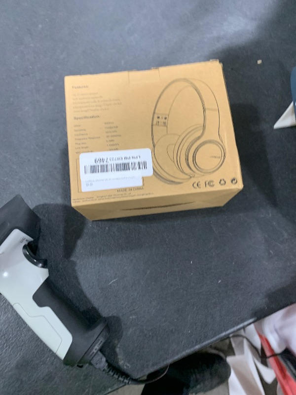 Photo 1 of LORELEI X8 Over-Ear Wired Headphones with Microphone with 1.45m-Tangle-Free Nylon Line&3.5mm Plug,Lightweight Foldable & Portable Headphones for Smartphone,Tablet,Computer,Mp3/4(Dark Purple)