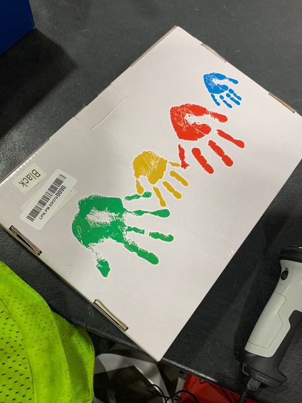 Photo 1 of 80S Family Handprint Kit, Handprint Art Craft DIY Kit, Baby Hand Print Gift for New Moms, Parents, Grandparents, 6 Safe, Non-Toxic Paints, Ideal for Mother's Day, Father's Day, Anniversary & More