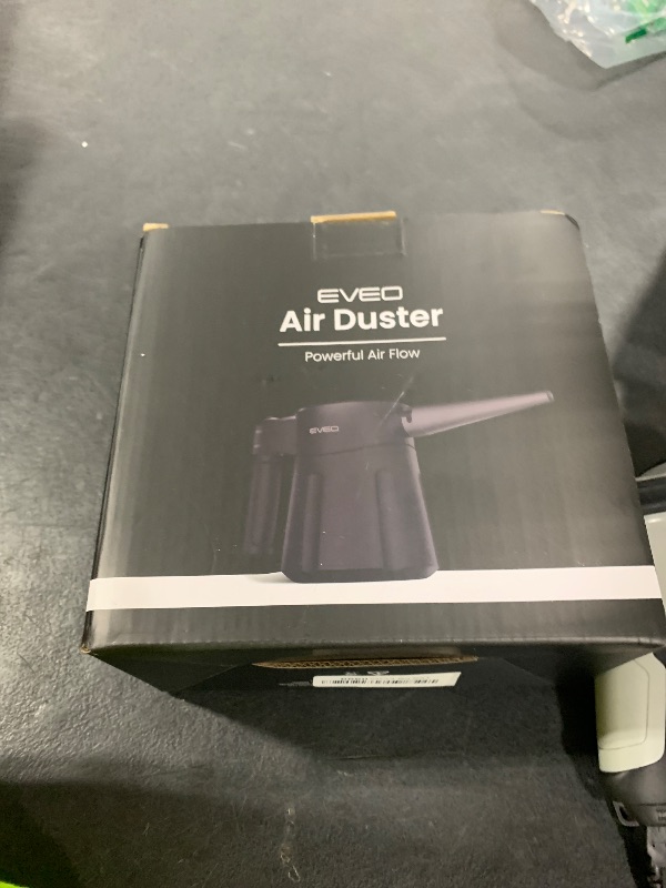 Photo 1 of EVEO® Electric Air Duster PC Cleaning Kit (Vac) - MAX Flow PC Cleaner Computer Duster, PC Air Duster | Electric Duster - Air Blower Duster for Computer, Laptop, Keyboard & More - AX Black (350W)