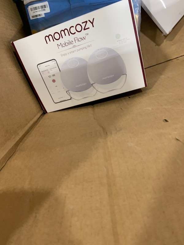 Photo 1 of Momcozy Breast Pump Hands Free Upgraded Mobile Flow | M9, App Discreet Control with Personalized Multi-Modes & 15 Levels, Wearable Breast Pump 24mm, 2 Pack Gray