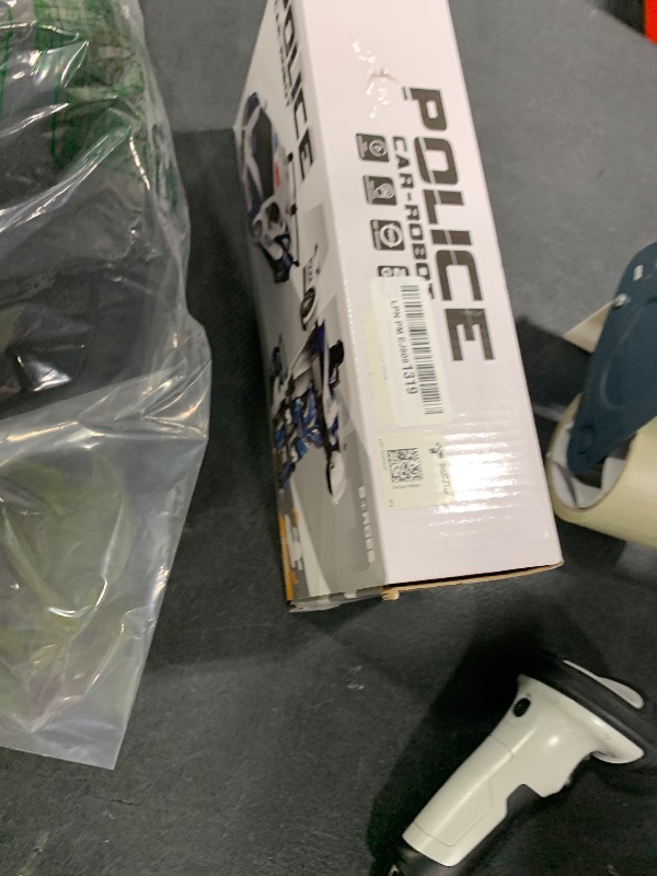 Photo 1 of LNNKINE Remote Control Car, Transform Robot RC Cars, 2.4Ghz Transforming Police Car Toy with LED Light, One-Button Deformation & Rotating Drifting, Toys for 5+ Year Boys/Girls