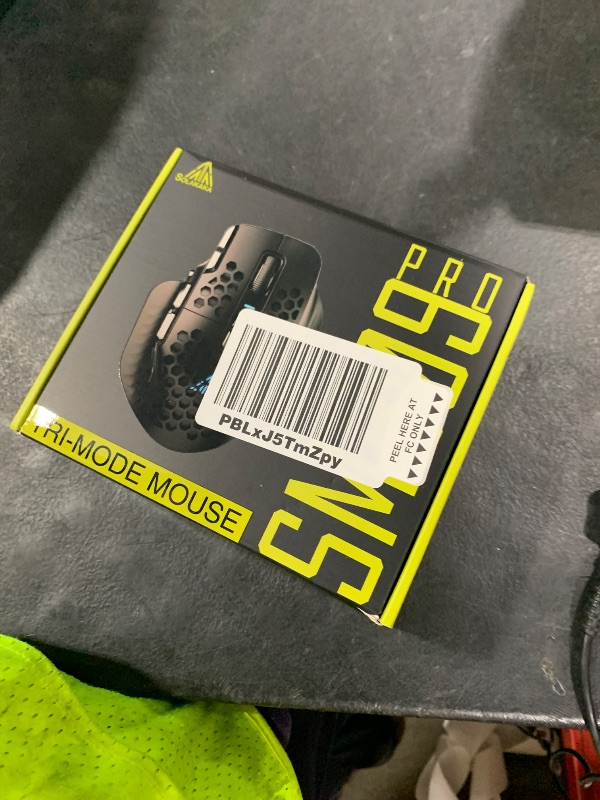 Photo 1 of SOLAKAKA SM809 Pro Wireless MMO Gaming Mouse with 9 Side Buttons,24000 DPI,Triple Connectivity (2.4G/BT5.0/Wired) RGB MMO Mouse for Gamer,16 Programmable Macros,Up to 350H Battery Life,Black
