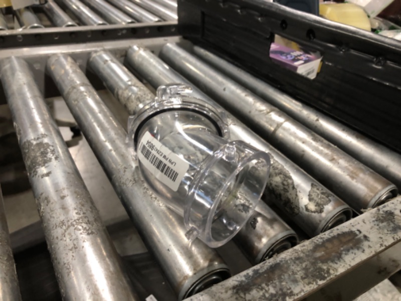 Photo 1 of Aussio 45° Clearview RV Sewer Hose Adapter with 3" Bay Lug - Durable, Leak-Proof Connection